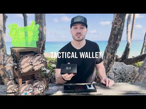 Tactical Wallet | Black Aluminum